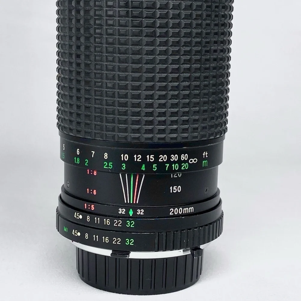 Vintage Five Star Macro Auto Zoom Lense Made In Japan